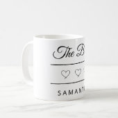 Mug The Bride Personalized Wedding Design (Devant gauche)