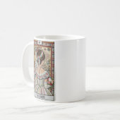 Mug The Bride Tarot Card, Vintage, Yarn art (Devant gauche)