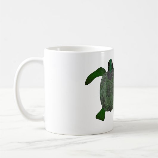 Mug The bubble wrap turtle. (Chelonia anthropoceaenum) (Gauche)