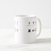 Mug The Buddy Check Bwarf For Safety Scuba Diving (Devant droit)