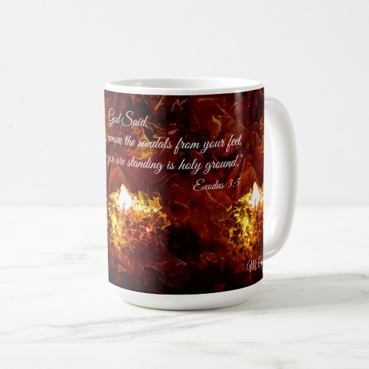 Mug "The Burning Bush" (Devant droit)