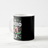 Mug The Cardio Elf Funny Fitness Christmas Gym Workout (Devant gauche)