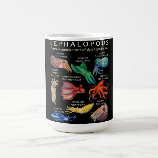 Mug The Cephalopod Octopus Squid Cuttlefish (Centre)