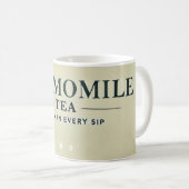Mug Thé Chamomile Design IA art (Devant droit)