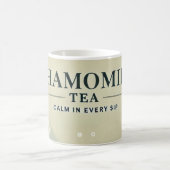 Mug Thé Chamomile Design IA art (Centre)