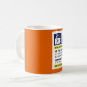 Mug Thé chaud de prescription drôle (Devant gauche)