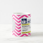 Mug Thé chaud de prescription drôle avec le monogramme (Centre)