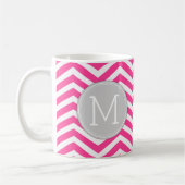 Mug Thé chaud de prescription drôle avec le monogramme (Gauche)