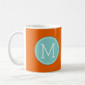 Mug Thé chaud de prescription drôle avec le monogramme (Gauche)