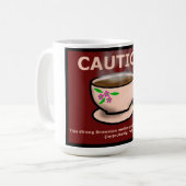 Mug Thé chaud du guide de Hitchiker (Devant gauche)