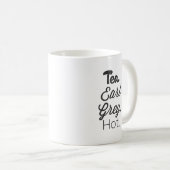 Mug Thé - chaud gris de comte (Devant droit)