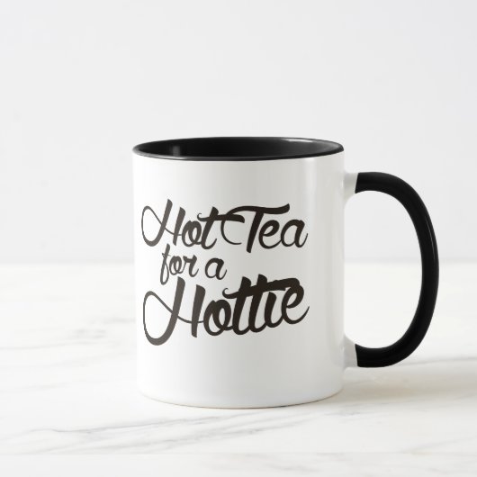 Mug Thé chaud pour une hottie (Droite)