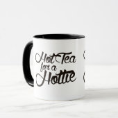 Mug Thé chaud pour une hottie (Devant gauche)