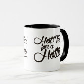 Mug Thé chaud pour une hottie (Devant droit)