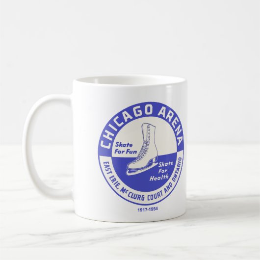 Mug The Chicago Arena Company patinoire (Gauche)