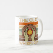 Mug The Clay Whisperer Retro Ceramics Artist Clay Pott (Devant droit)