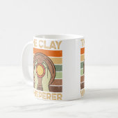 Mug The Clay Whisperer Retro Ceramics Artist Clay Pott (Devant gauche)