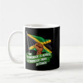 Mug The Comeback Is Always Stronger Jamaica Strong Fla (Gauche)