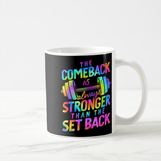Mug The Comeback Is Always Stronger Than The Set Back  (Droite)