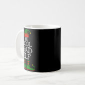 Mug The Cool Dad Elf Family Matching Funny Christmas G (Devant gauche)