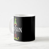Mug The Cousin Elf Funny Matching Pajama Xmas  (Devant gauche)