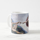 Mug “ The Creation of Adam ” , Michelangelo (Devant gauche)