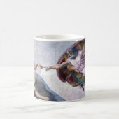 Mug “ The Creation of Adam ” , Michelangelo (Centre)