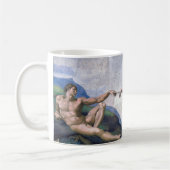 Mug “ The Creation of Adam ” , Michelangelo (Gauche)
