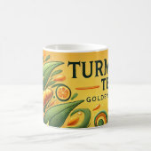 Mug Thé curcuma IA art (Centre)