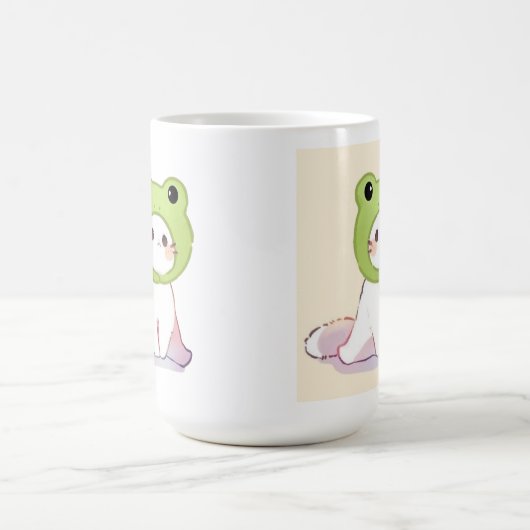 Mug The cute frog cat (Centre)
