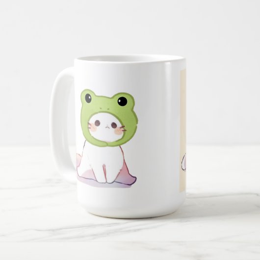 Mug The cute frog cat (Devant gauche)