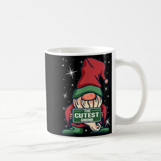 Mug The Cutest Gnome Xmas Elf Matching Family Christma (Droite)