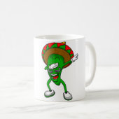 Mug The Dabbing Chili Pepper Mexican Food (Devant droit)