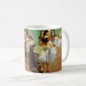 Mug The Dance Class (1874) par Edgar Degas (Devant droit)
