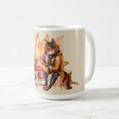 Mug Thé dansant en forêt (Devant droit)