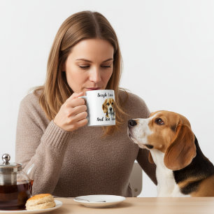 Mug Thé de compagnie Brun basset Personalisez