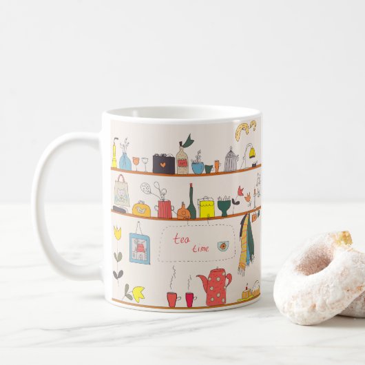 Mug Thé de cuisine (Avec donut)
