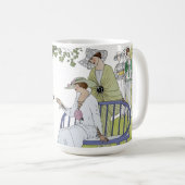 Mug Thé de jardin rétro (Devant droit)