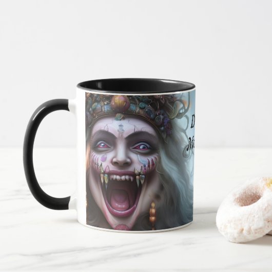 Mug Thé de matin de Dave Personnalisé personnalisable (Avec donut)
