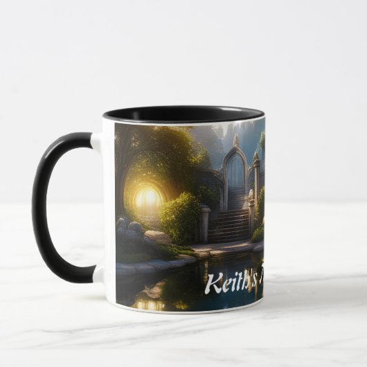 Mug Thé de matin personnalisé Keith (Gauche)