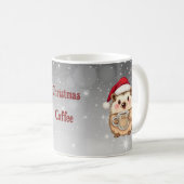 Mug Thé de Noël au café pour hérisson (Devant droit)