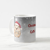 Mug Thé de Noël au café pour hérisson (Devant gauche)