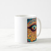 Mug "Thé d'hypnose de la vision spirale" (Devant droit)