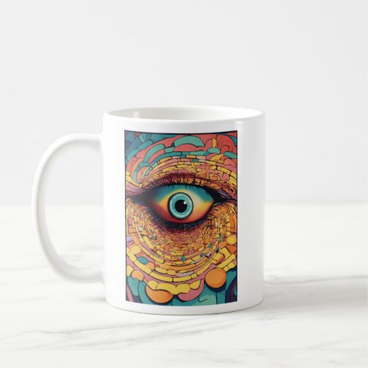 Mug "Thé d'hypnose de la vision spirale" (Gauche)