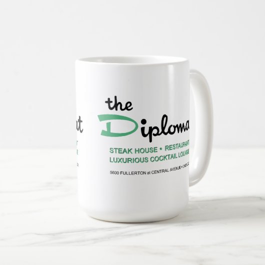 Mug The Diplomat Restaurant, Chicago, IL (Devant droit)