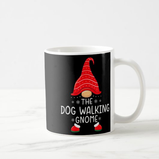 Mug The Dog Walking Gnome Xmas Family Matching Funny C (Droite)