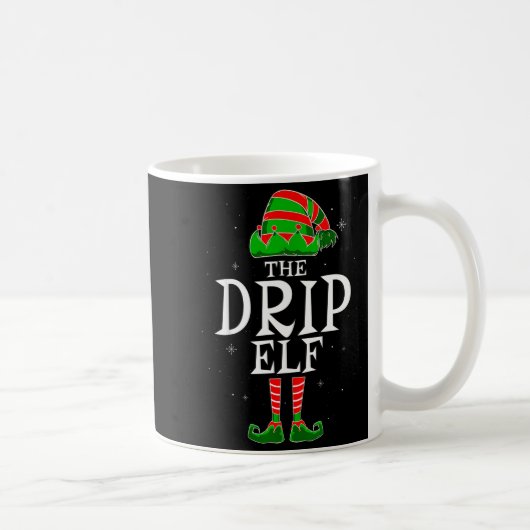 Mug The Drip Elf Group Matching Family Christmas Swag (Droite)