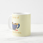 Mug Thé drôle mignon (Devant gauche)