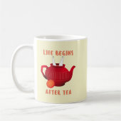 Mug Thé drôle mignon (Gauche)