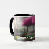 Mug Thé du matin d'Arlan personnalisable (Devant gauche)